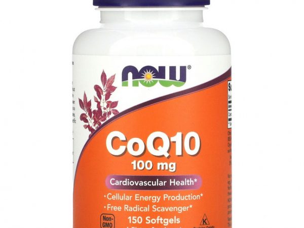 NOW Foods, коэнзим Q10, 100 мг, 150 капсул