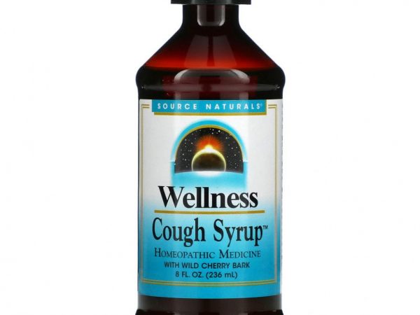 Source Naturals, Оздоровление, Сироп от кашля, 8 жидких унций(236 мл)
