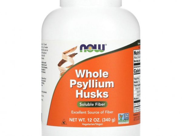 NOW Foods, шелуха семян подорожника, 340 г (12 унций)