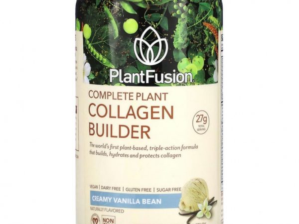 PlantFusion, комплексная добавка с растительным коллагеном, со вкусом ванили, 324 г (11,43 жидк. унции)