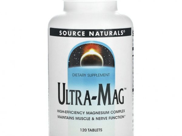 Source Naturals, Ultra-Mag, 120 таблеток