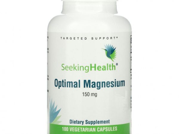 Seeking Health, Optimal Magnesium, 150 мг, 100 вегетарианских капсул