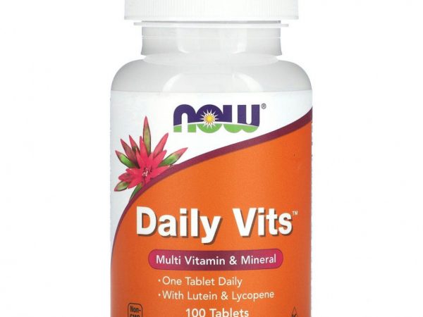 NOW Foods, Daily Vits, мультивитамины и минералы, 100 таблеток