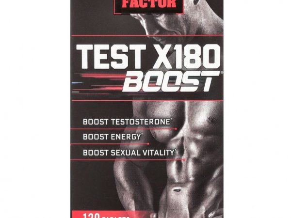 Force Factor, Test X180 Boost, бустер тестостерона для мужчин, 120 таблеток