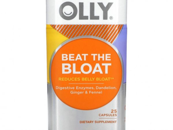 OLLY, Beat the Bloat, 25 капсул