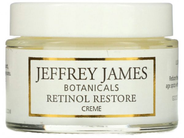 Jeffrey James Botanicals, восстанавливающий крем с ретинолом, 59 мл (2 унции)