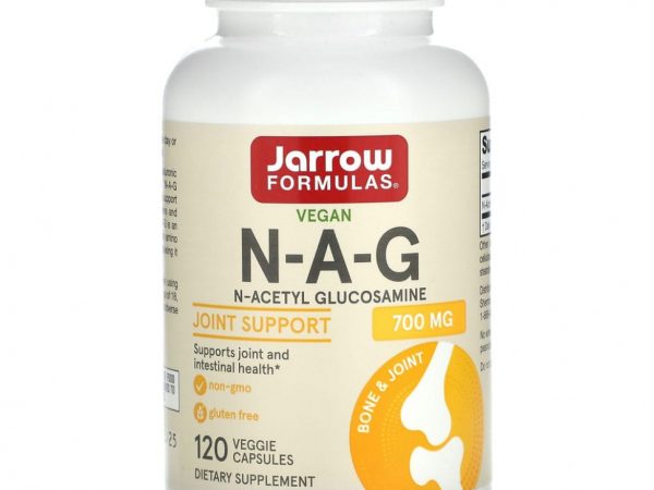 Jarrow Formulas, NAG, 700 мг, 120 растительных капсул