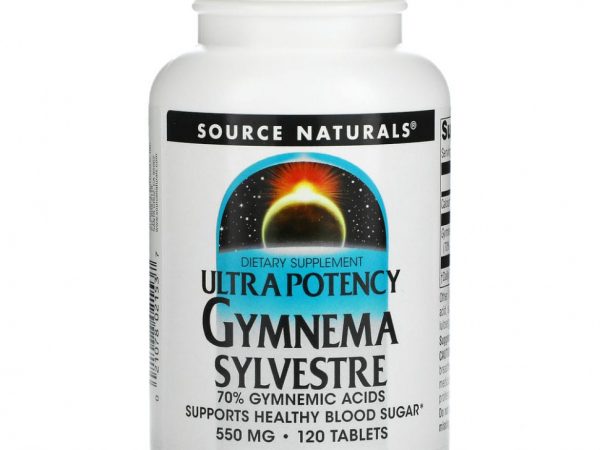 Source Naturals, Ultra Potency Gymnema Sylvestre, 550 мг, 120 таблеток