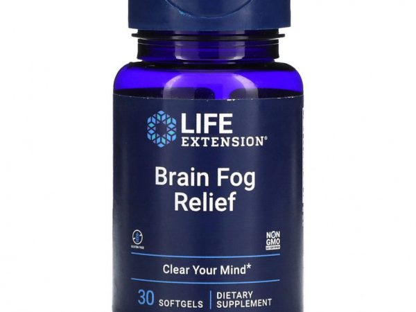 Life Extension, Средство от мозгового тумана, 30 мягких таблеток