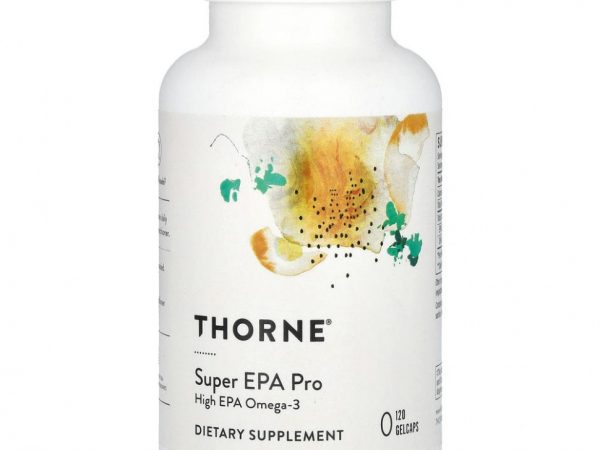 Thorne Research, Super EPA Pro, 120 желатиновых капсул