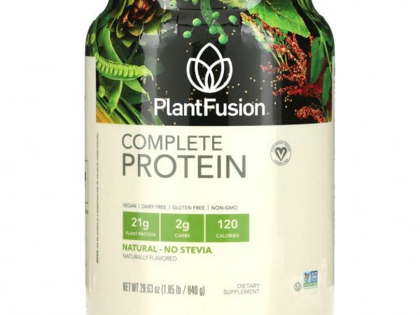 PlantFusion, Complete Protein, натуральный вкус, 840г
