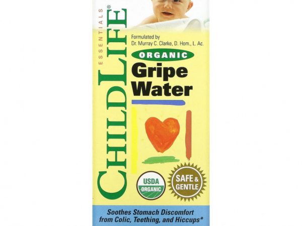 ChildLife, Органическая Вода против Коликов, 2 жидких унций (59,15 мл)