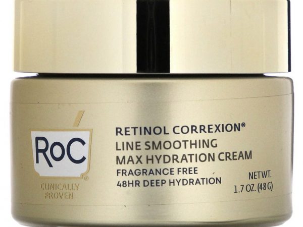 RoC, Retinol Correxion, крем для максимального увлажнения, без отдушек, 48 г (1,7 унции)