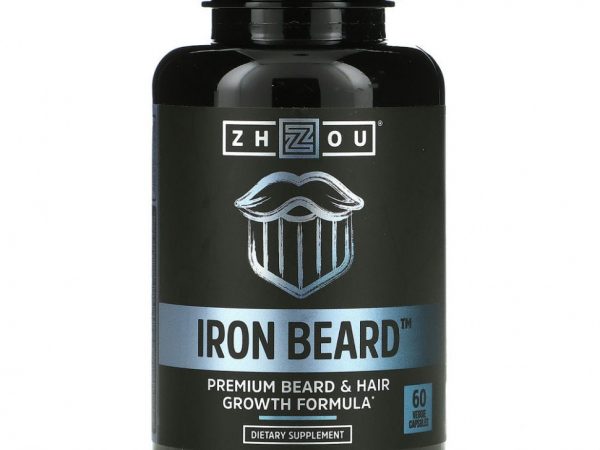 Zhou Nutrition, Iron Beard, 60 вегетарианских капсул