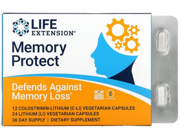 Life Extension, Memory protect, 36 вегетарианских капсул