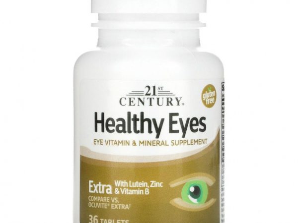 21st Century, Healthy Eyes, Extra, добавка с повышенной силой действия для здоровья глаз, 36 таблеток