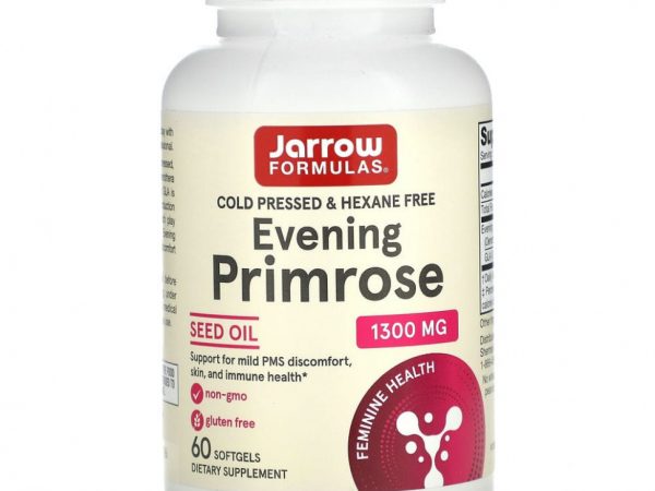 Jarrow Formulas, примула вечерняя, 1300 мг, 60 капсул