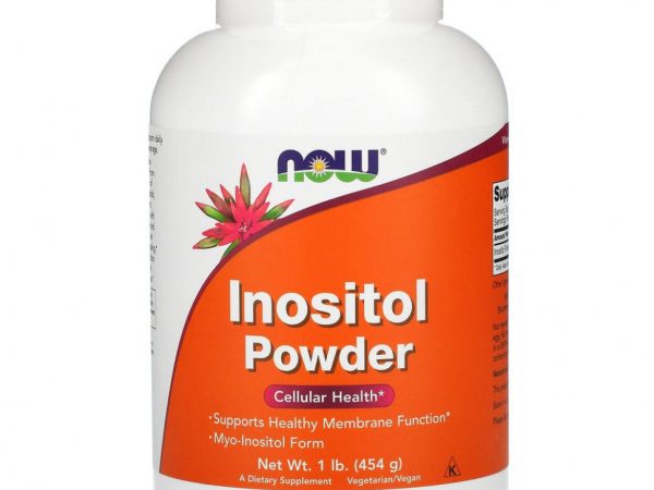 NOW Foods, порошок из инозитола, 454 г (1 фунт)