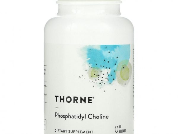 Thorne Research, Фосфатидилхолин, 60 желатиновых капсул