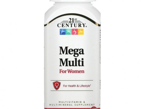 21st Century, Mega Multi, мультивитамины и мультимикроэлементы для женщин, 90 таблеток