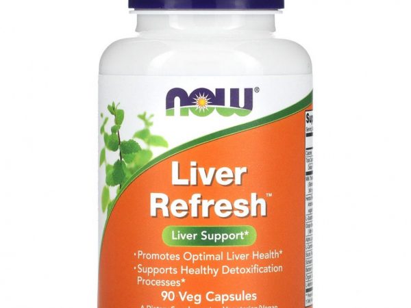 NOW Foods, Liver Refresh, 90 растительных капсул