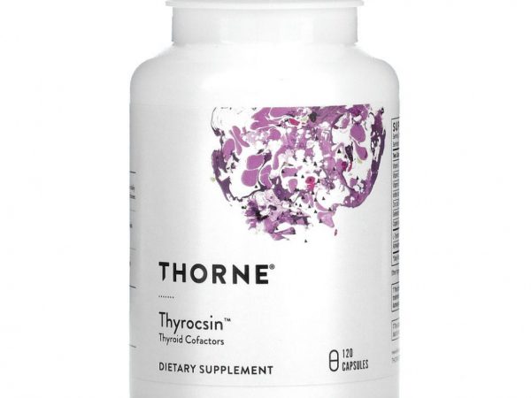 Thorne Research, Thyrocsin, кофакторы для щитовидной железы, 120 капсул