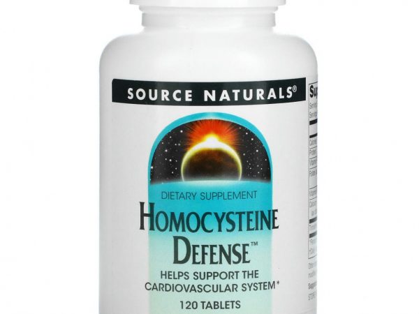 Source Naturals, Защита гомоцистеина, 120 таблеток
