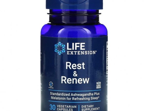 Life Extension, Rest & Renew, 30 вегетарианских капсул