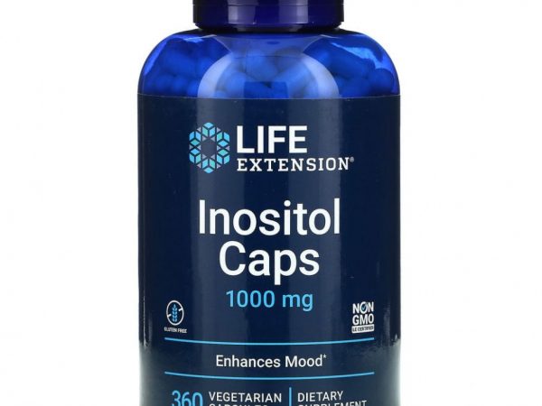 Life Extension, инозитол, 1000 мг, 360 вегетарианских капсул