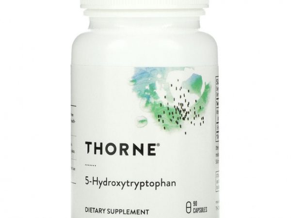 Thorne Research, 5-гидрокситриптофан, 90 капсул