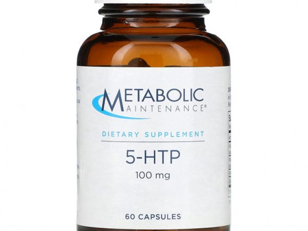 Metabolic Maintenance, 5-HTP, 100 мг, 60 капсул