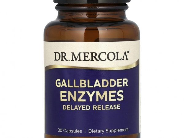 Dr. Mercola, ферменты желчного пузыря, 30 капсул