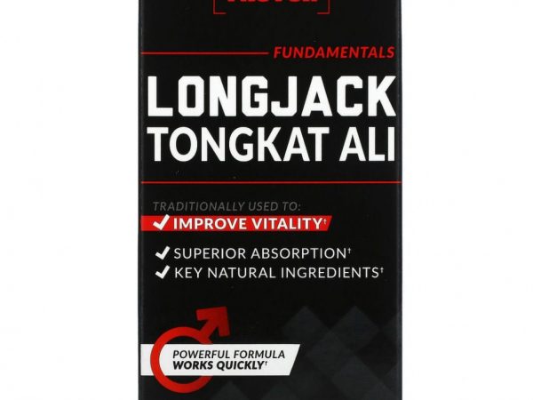 Force Factor, Longjack Tongkat Ali, эврикома длиннолистная, 500 мг, 30 капсул