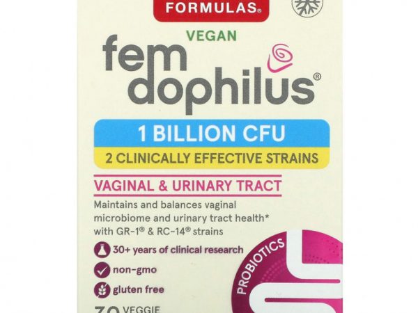 Jarrow Formulas, Fem Dophilus для женщин, 30 растительных капсул