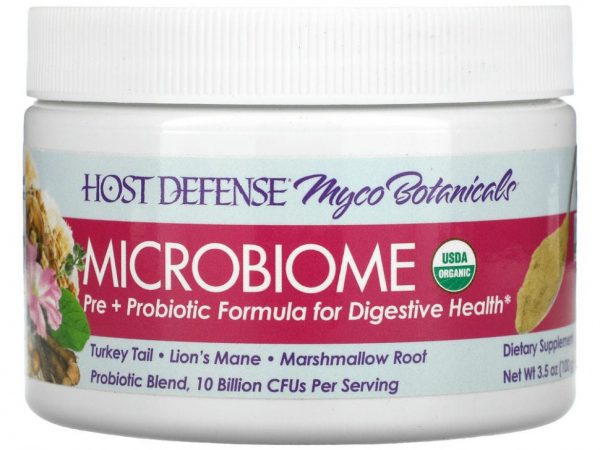 Fungi Perfecti, Myco Botanicals, Microbiome, 100 г (3,5 унции)