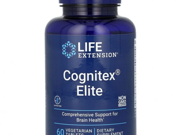 Life Extension, Cognitex Elite, 60 вегетарианских таблеток