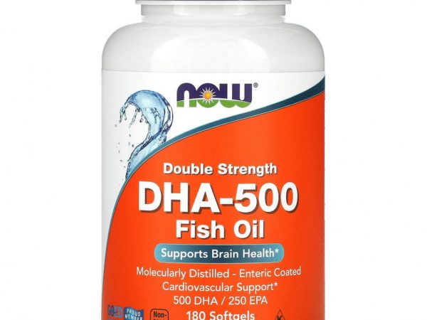NOW Foods, ДГК-500, двойная сила, 180 капсул