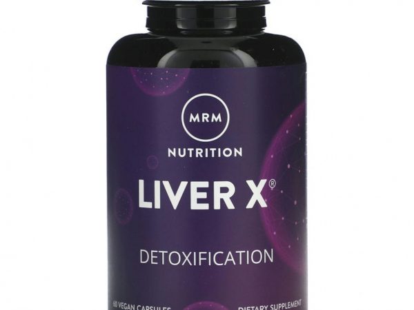 MRM, Nutrition, Liver X, 60 веганских капсул