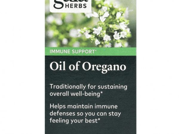 Gaia Herbs, Масло орегано, 60 веганских капсул с жидкостью Phyto-Caps