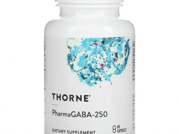 Thorne Research, PharmaGABA-250, 60 капсул