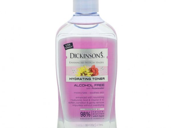 Dickinson Brands, улучшенная формула гамамелиса, увлажняющий тоник с розовой водой, без спирта, 473 мл (16 жидк. унций)