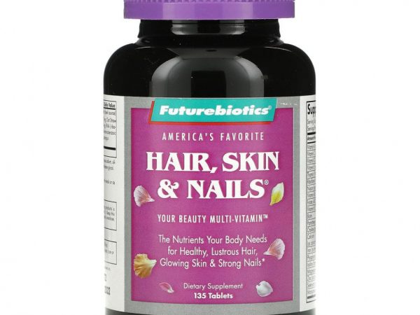 FutureBiotics, Hair, Skin & Nails, средство для поддержания здоровья волос, кожи и ногтей, 135 таблеток
