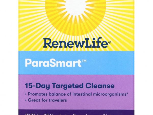 Renew Life, Направленное действие, ParaSmart, микробиологическое очищение, 15-дневная программа из 2 частей