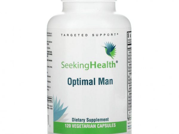 Seeking Health, Optimal Man, 120 вегетарианских капсул