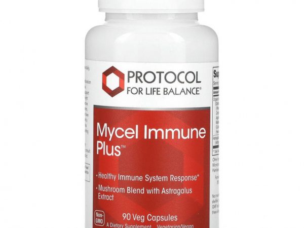 Protocol for Life Balance, Mycel Immune Plus, 90 растительных капсул