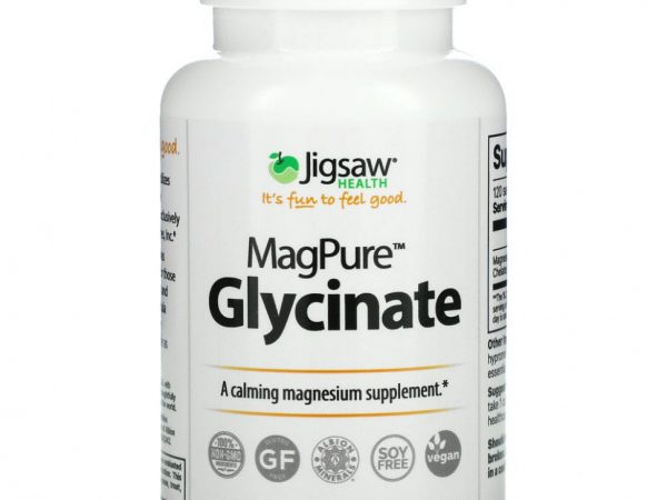 Jigsaw Health, MagPure Glycinate, 120 капсул