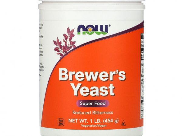 NOW Foods, Пивные дрожжи, суперпродукт, 454 г (1 фунт)