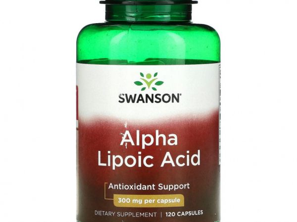 Swanson, Alpha Lipoic Acid, Antioxidant, 300 mg, 120 Capsules