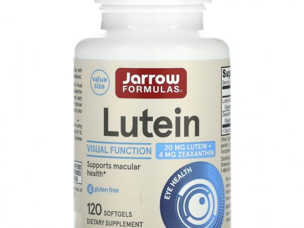 Jarrow Formulas, лютеин, 20 мг, 120 капсул