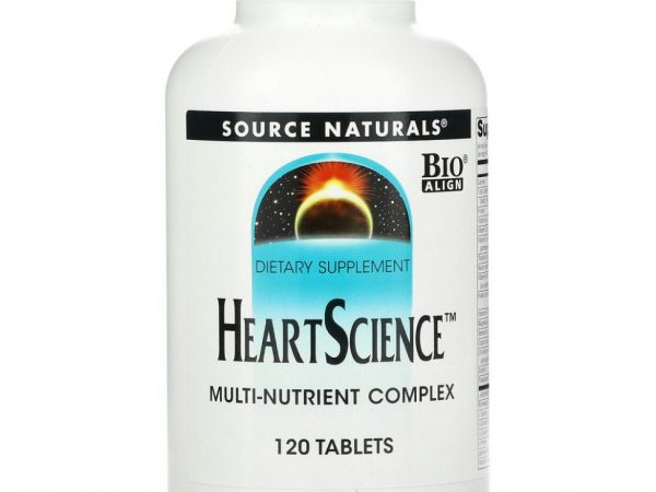 Source Naturals, Heart Science, комплекс мультинутриентов, 120 таблеток